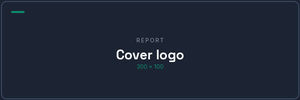 Report cover — sponsor logo — slot available